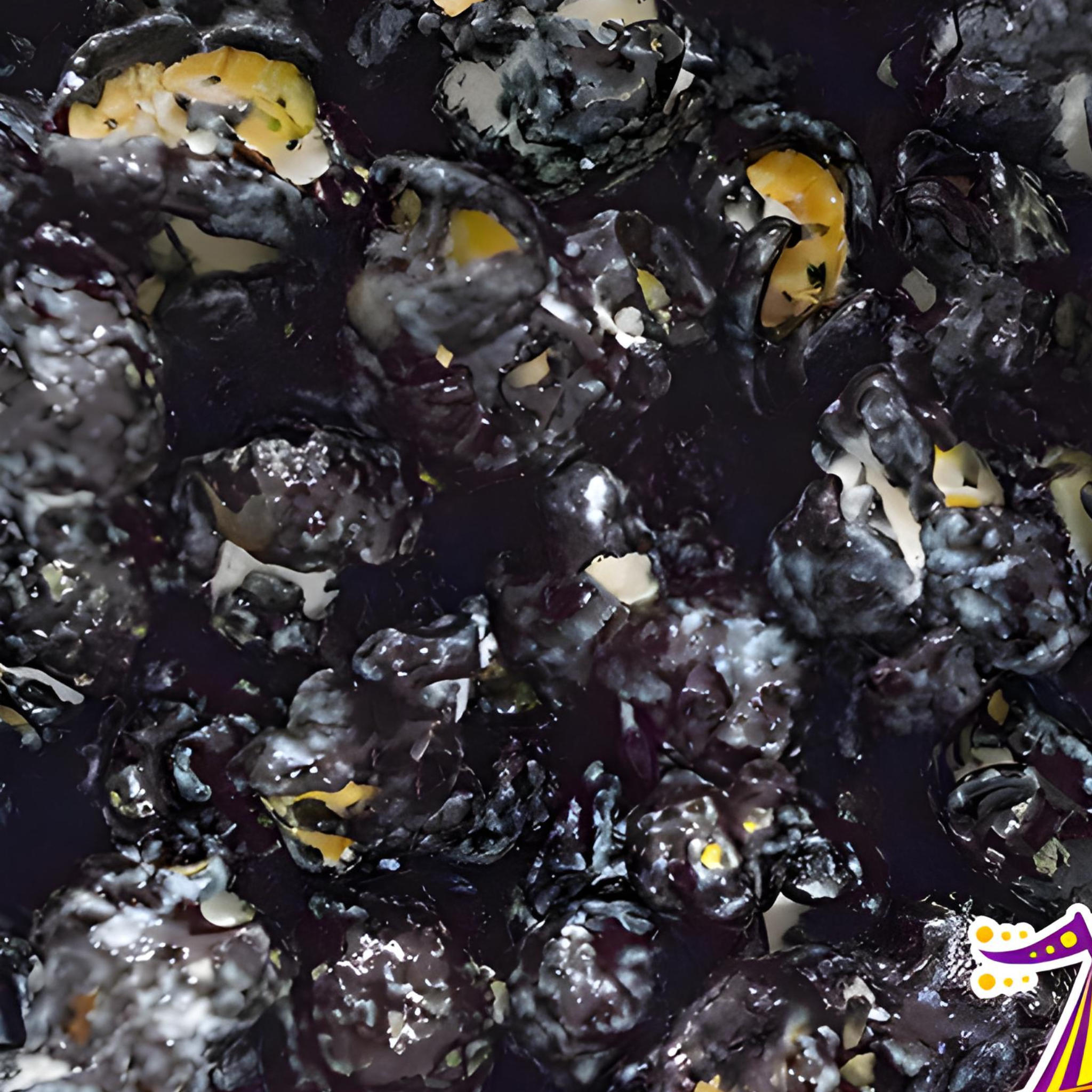 Black Licorice Soft Caramel Corn