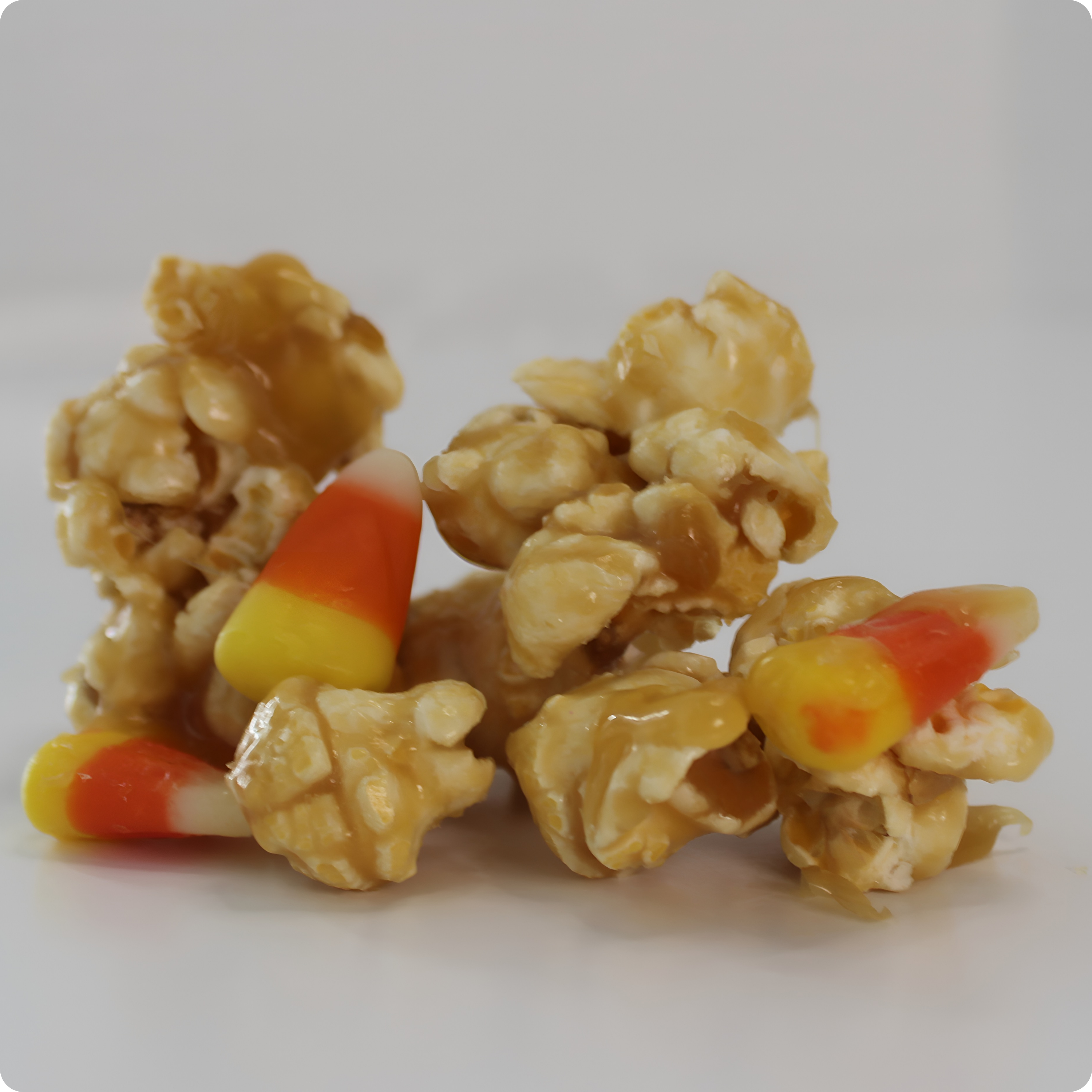 Candy Corn Soft Caramel Popcorn