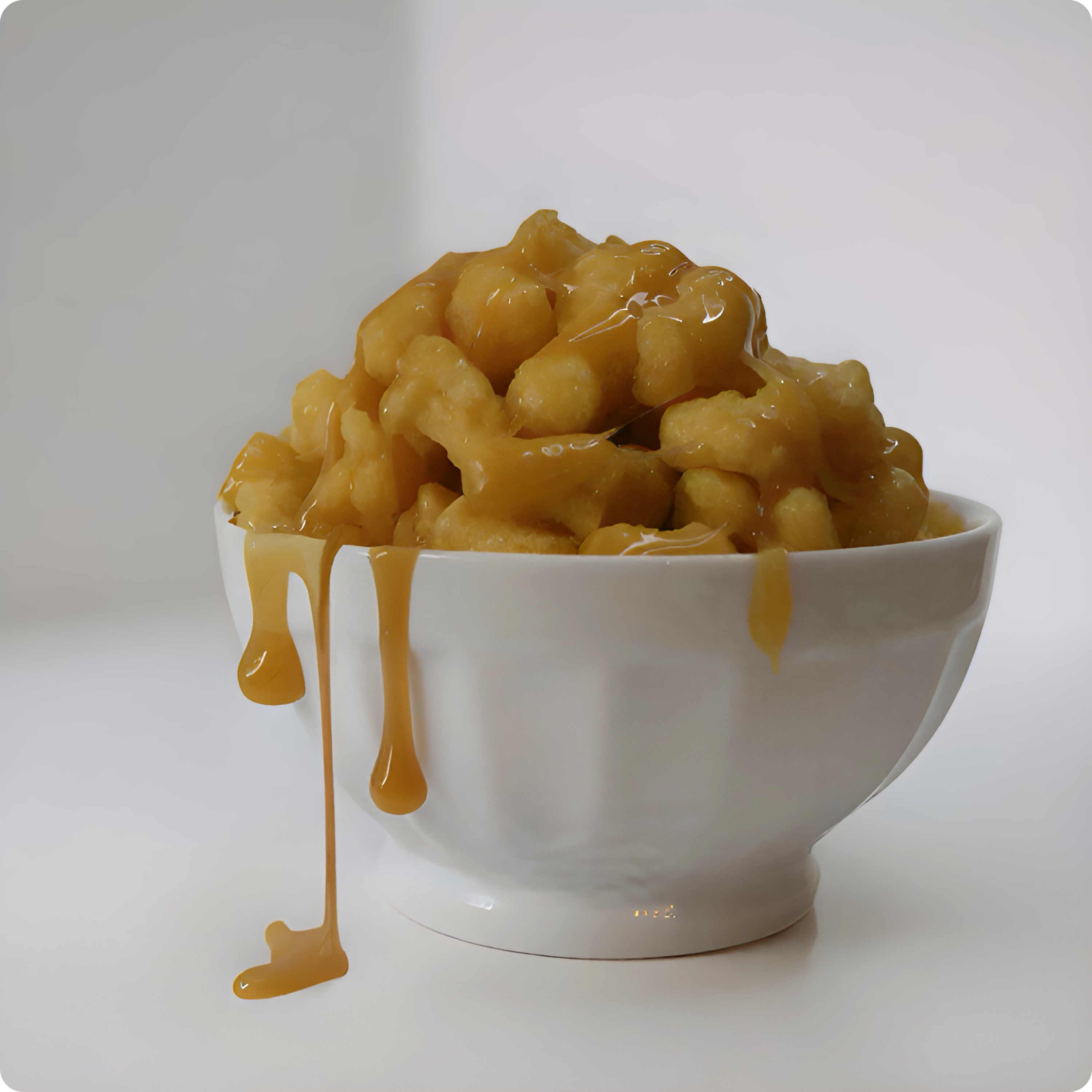 Puffed Soft Caramel Popcorn "Pops"