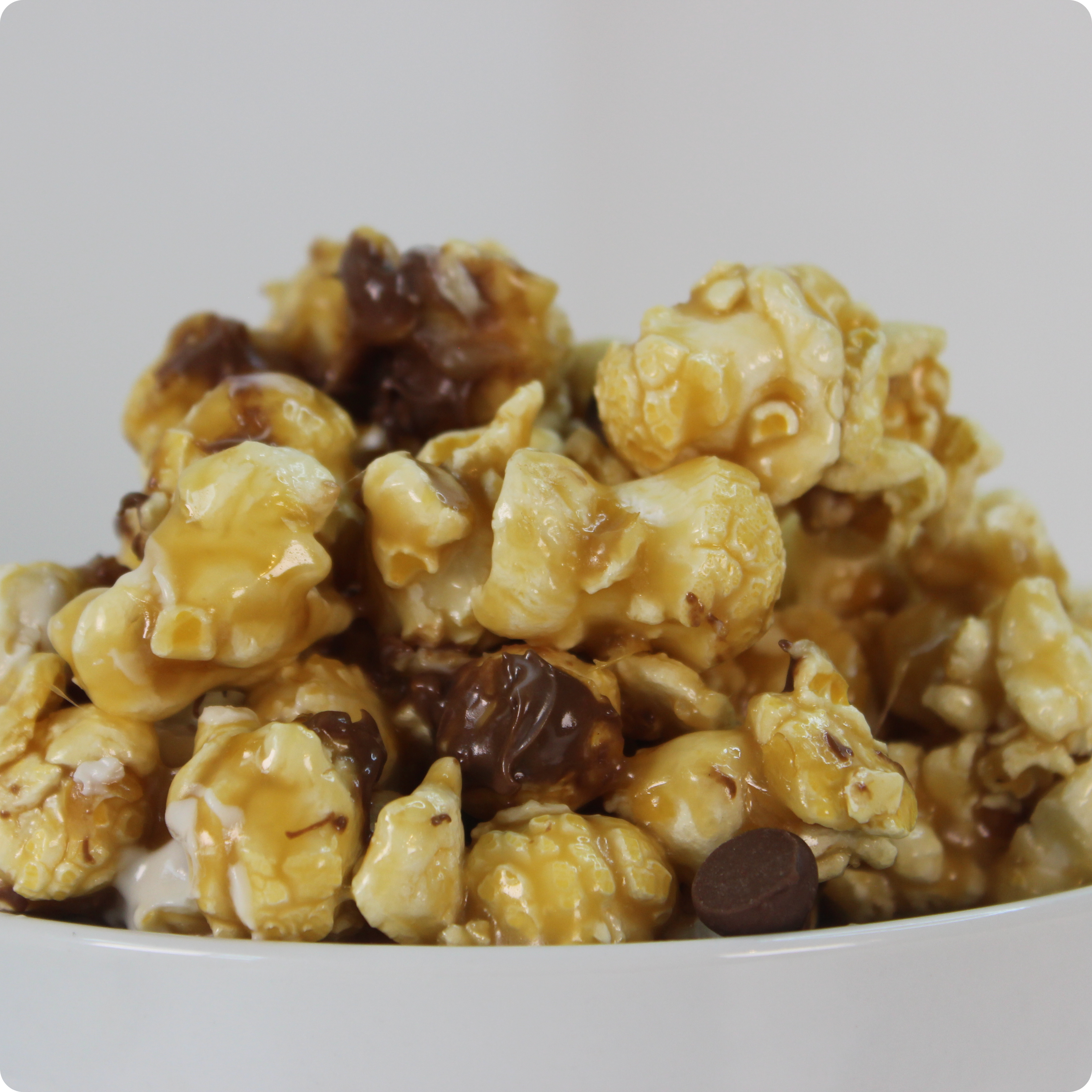 Chocolate Swirl Soft Caramel Corn