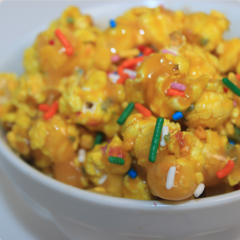 Birthday Cake Soft Caramel Corn