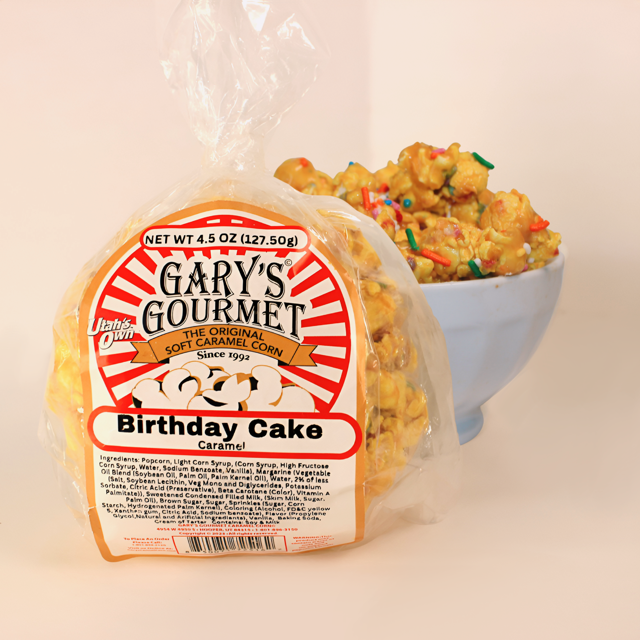 Birthday Cake Soft Caramel Corn