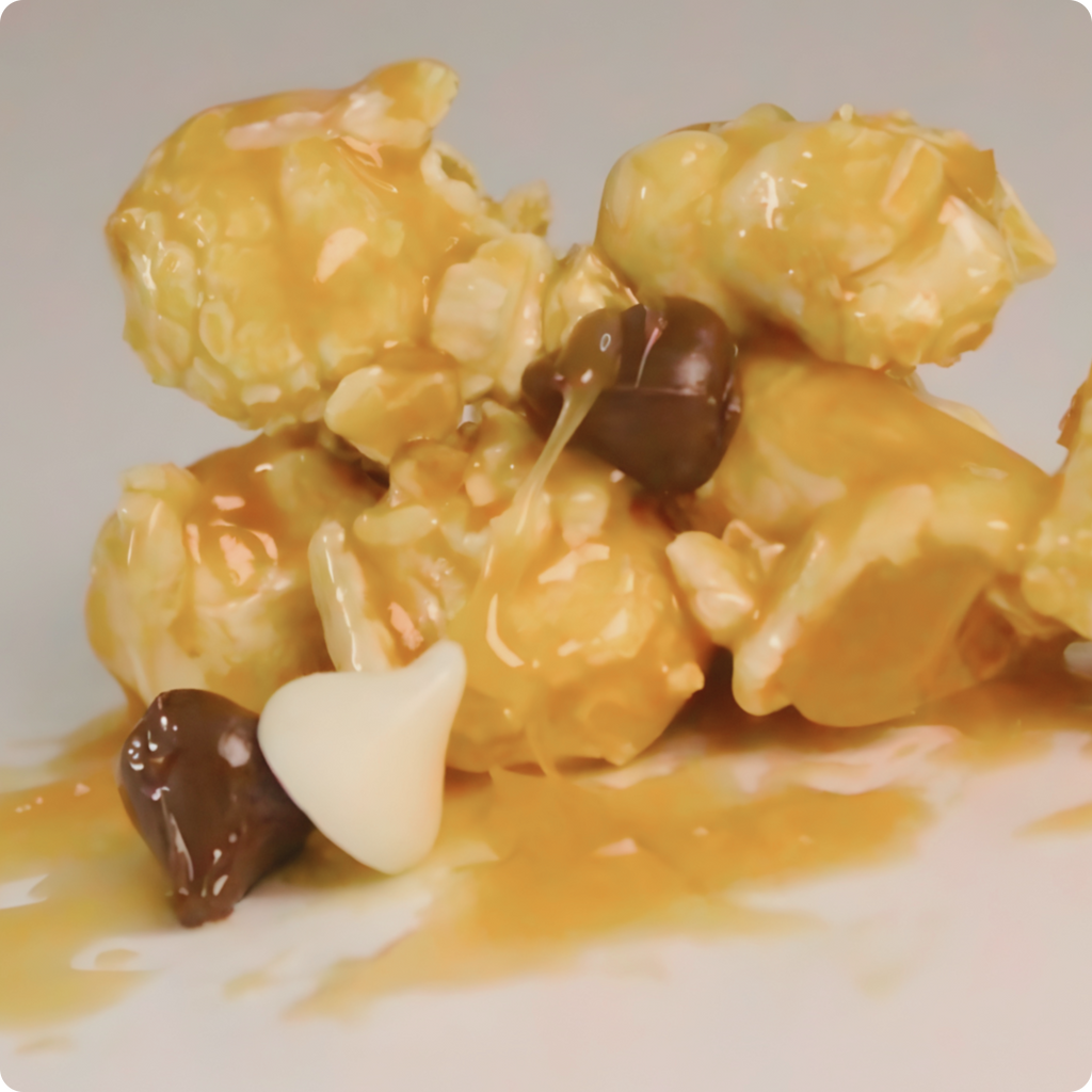 Chocolate Swirl Soft Caramel Corn