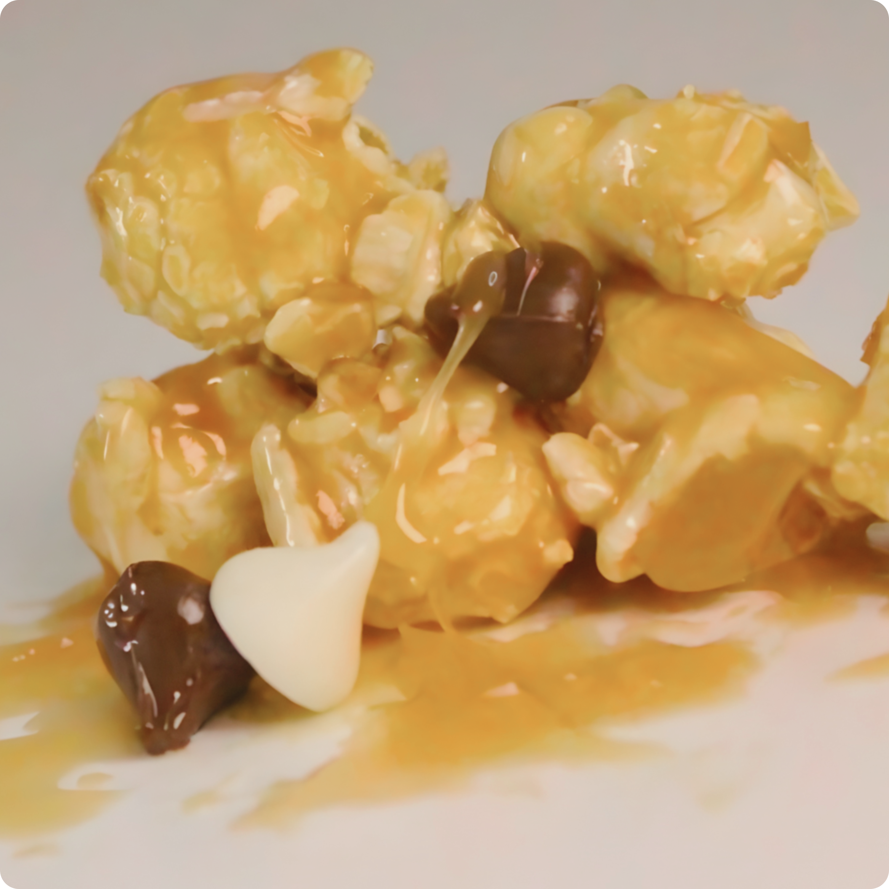 Chocolate Swirl Soft Caramel Corn