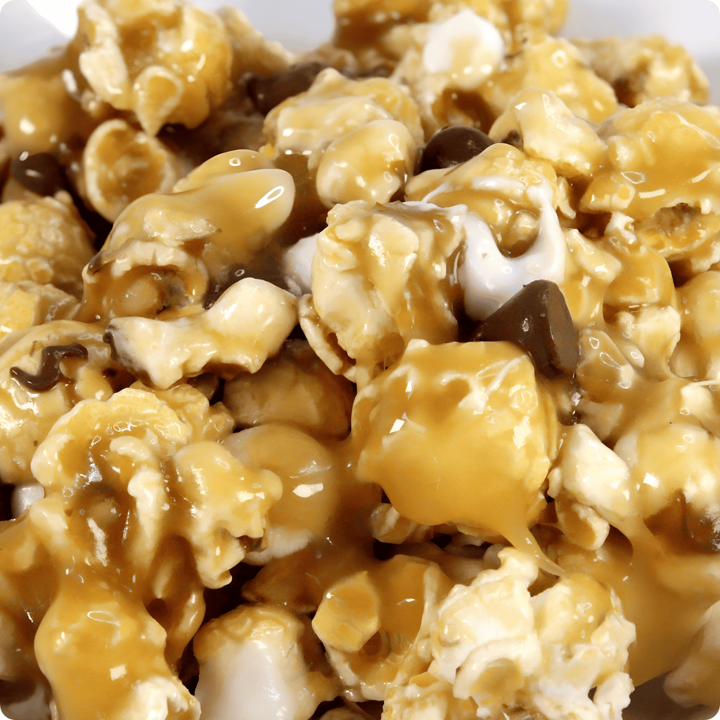 Chocolate Swirl Soft Caramel Corn