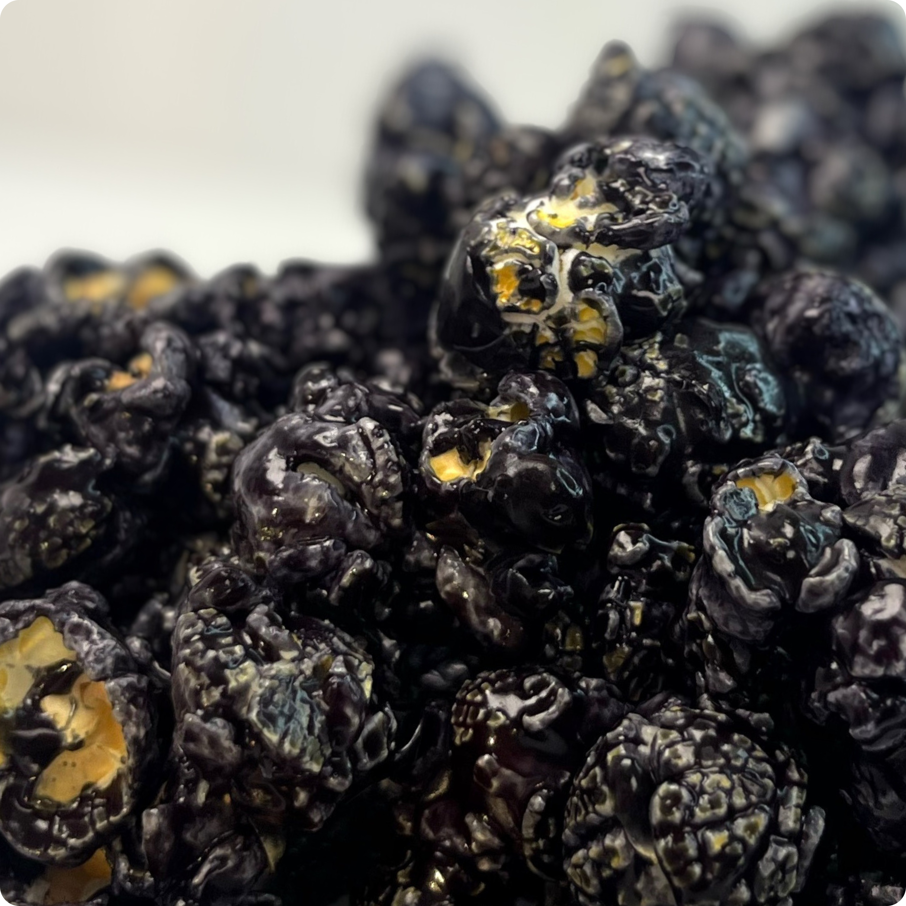 Black Licorice Soft Caramel Corn