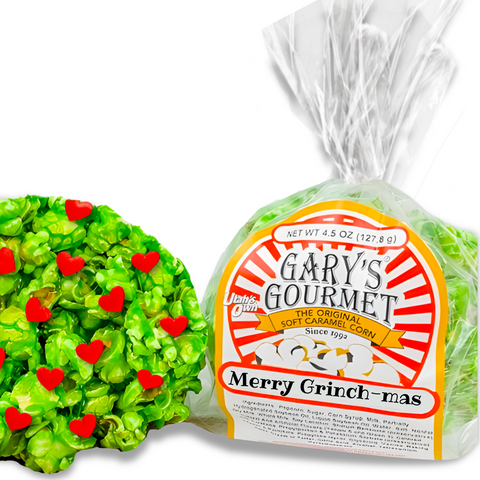 Merry Grinch-mas Caramel Popcorn