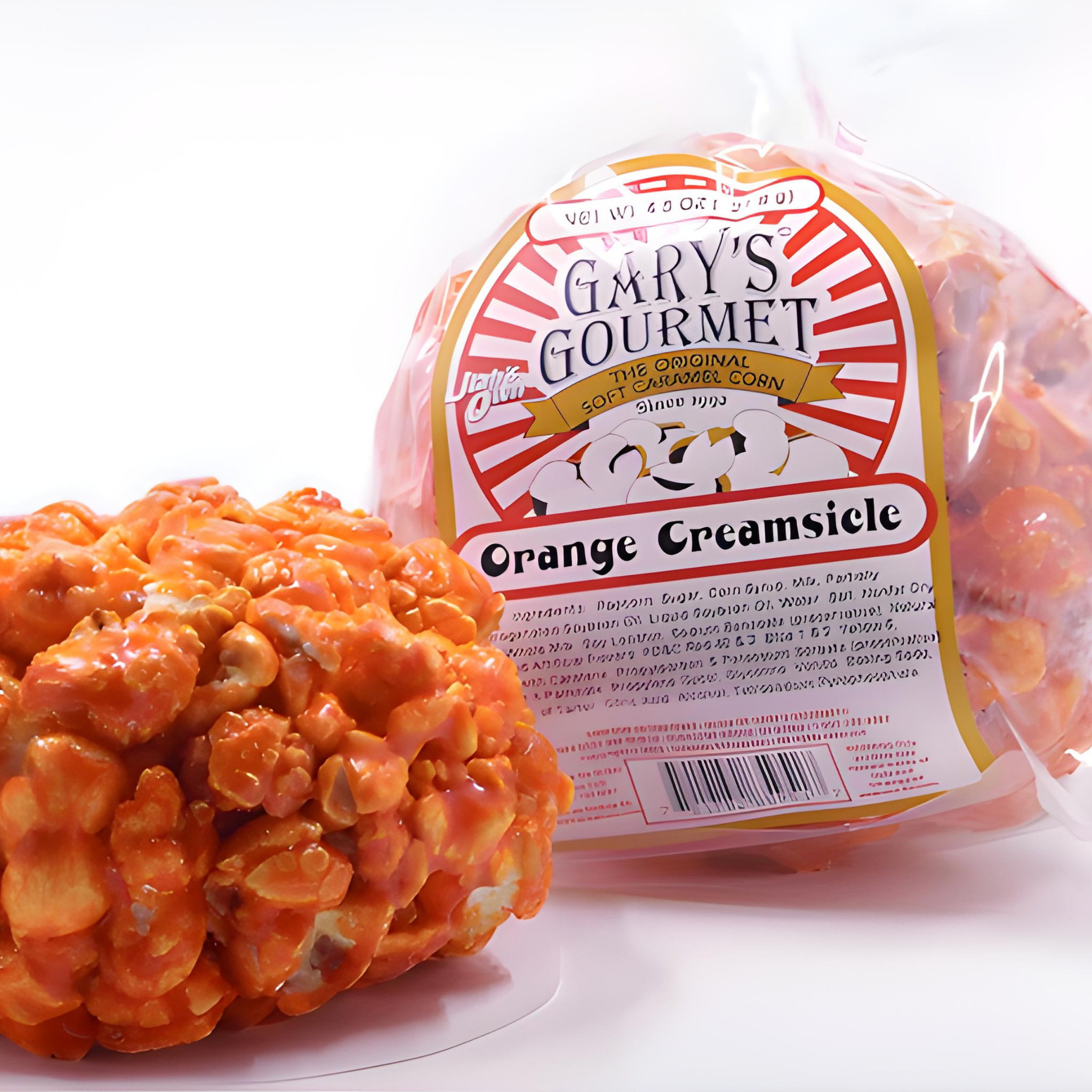 Orange Creamsicle Soft Caramel Corn