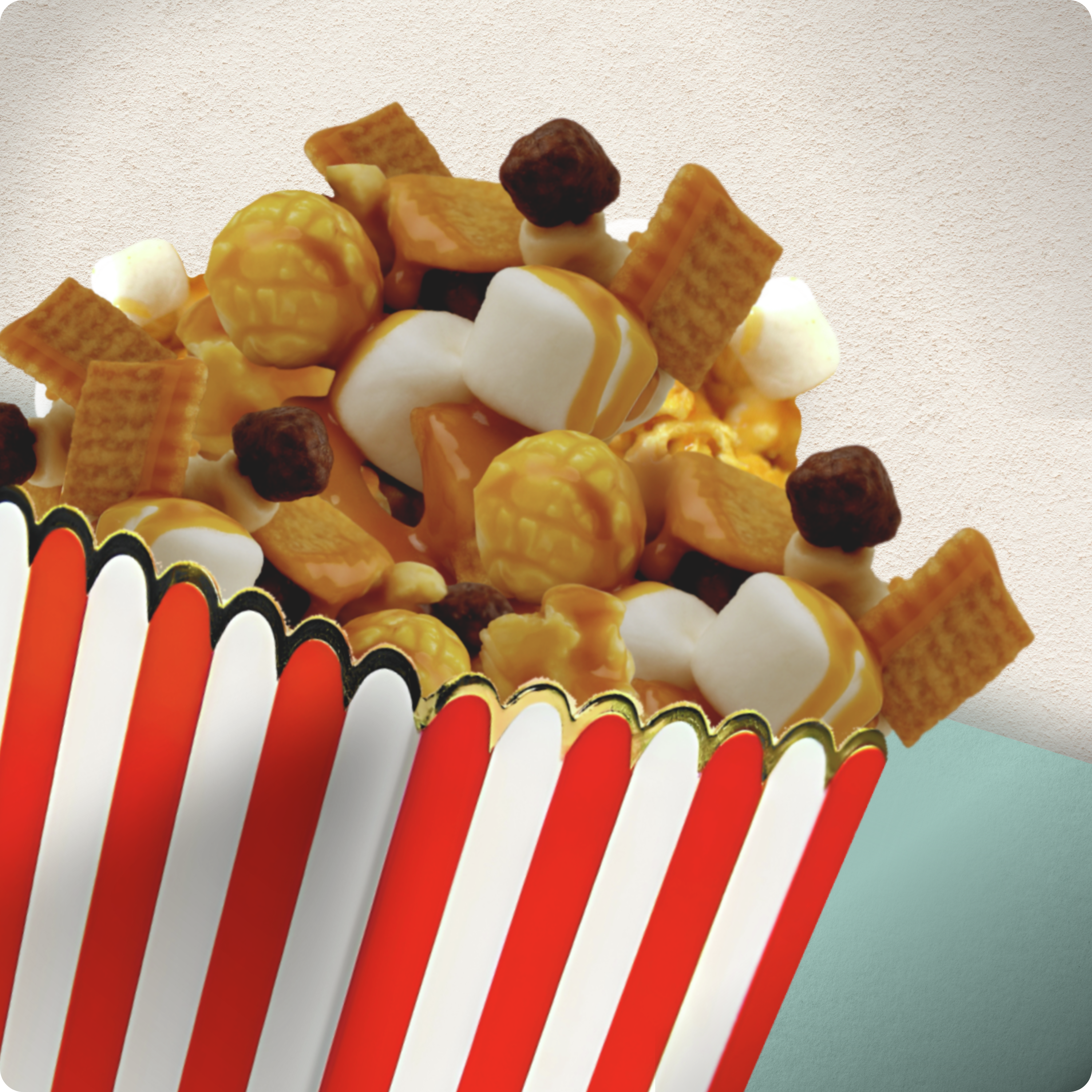S'mores Soft Caramel Corn