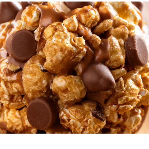 Peanut Butter Cup Caramel Corn-NEW!!!