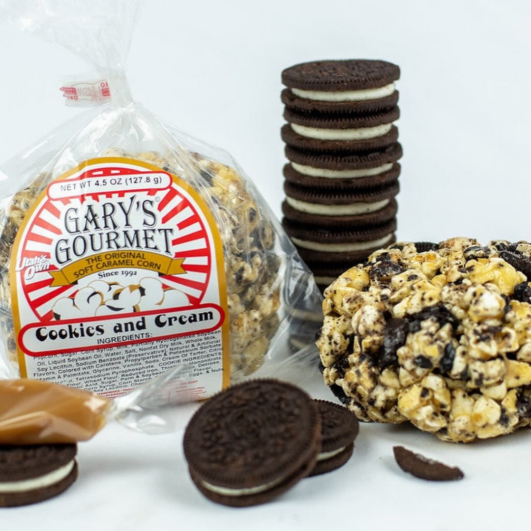 Cookies and Cream Soft Caramel Popcorn