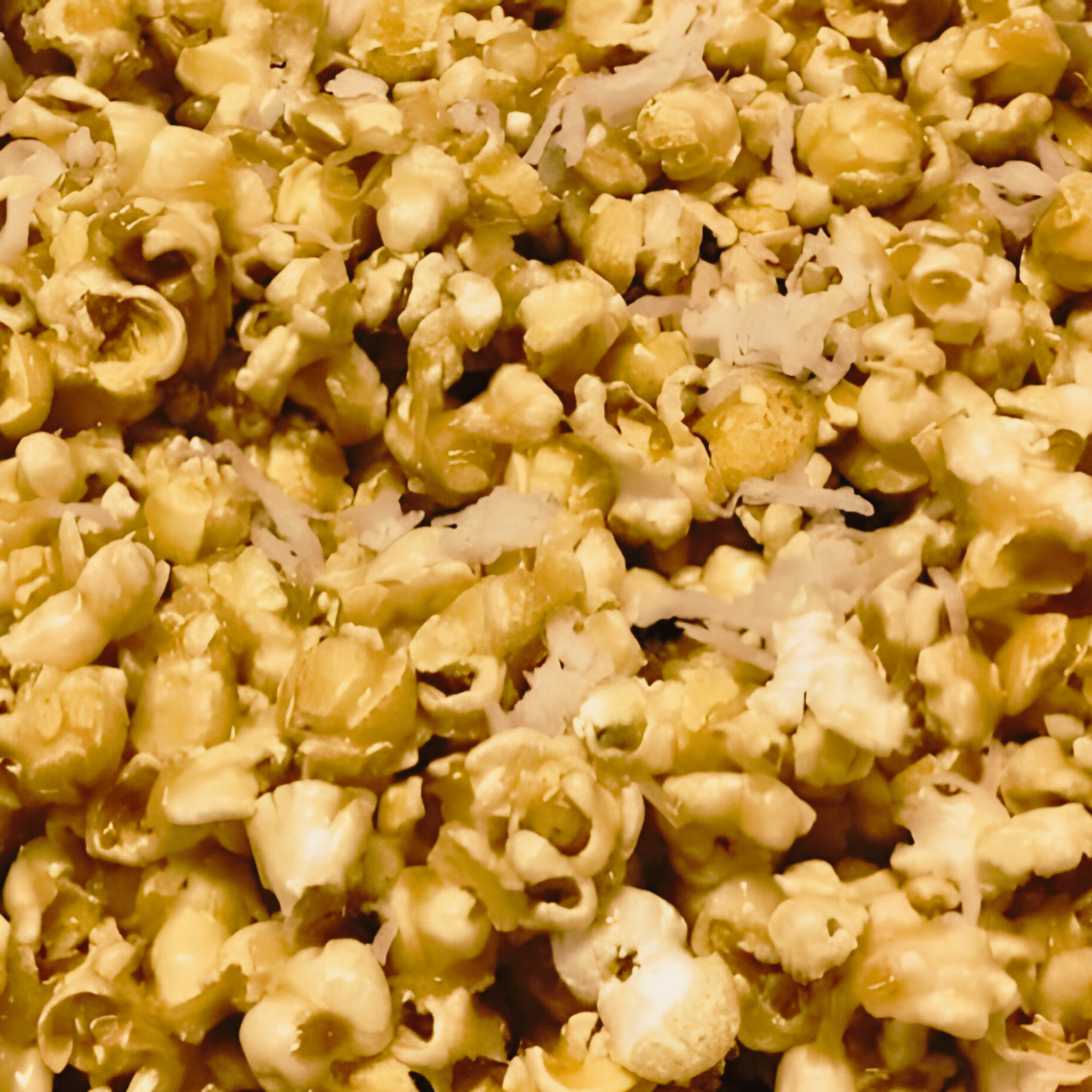 Coconut Soft Caramel Popcorn