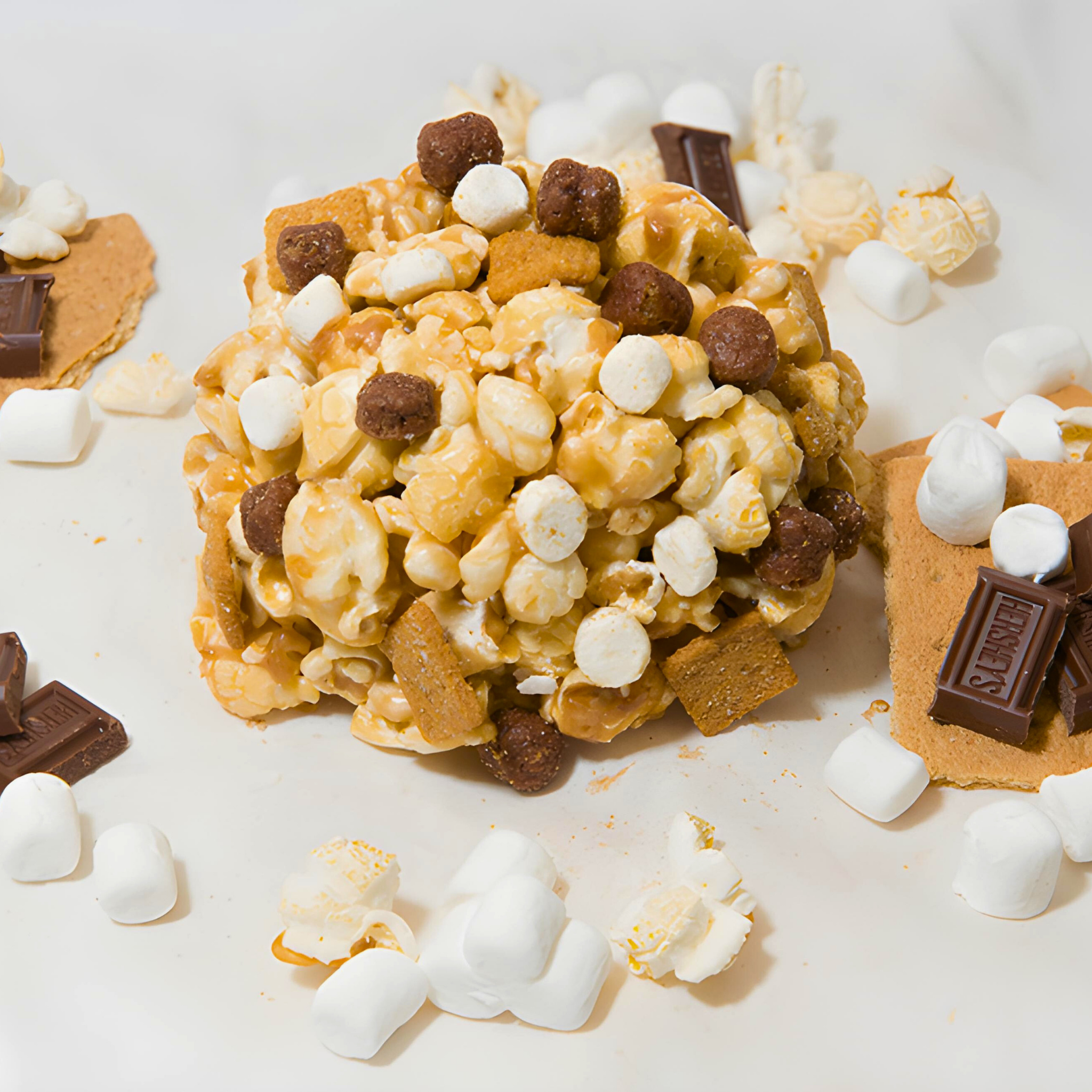 S'mores Soft Caramel Corn