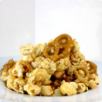Salted Pretzel Soft Caramel Corn